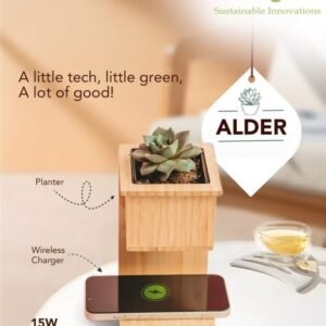 Planter + Wireless charger